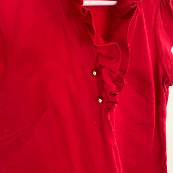 Short sleeve Elizabeth Mckay w/ruffles - Picture 4 of 5